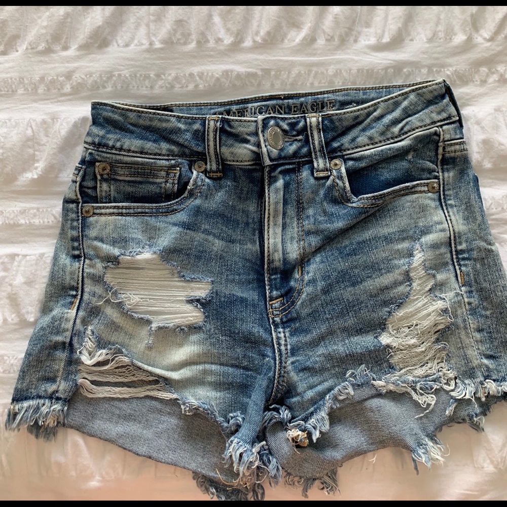 American eagle blue Jean shorts
